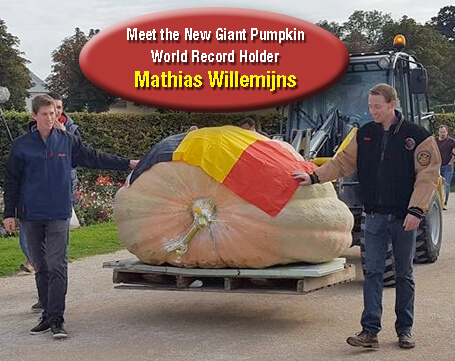 Meet the new Giant Pumpkin world record holder