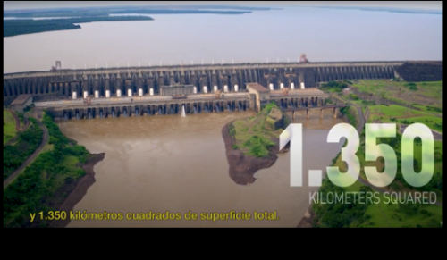 The Itaipú dam is the largest producer