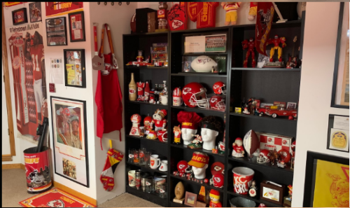 World's largest collection of Kansas City Chiefs related memorabilia.