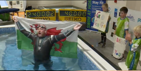 World's longest wetsuit swim in an endless swimming pool1