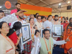 Kolkata’s Day of Unity: Setting Four World Records in Spiritual Splendor 4 Kolkatas Day of Unity 5 - Kolkata’s Day of Unity: Setting Four World Records in Spiritual Splendor